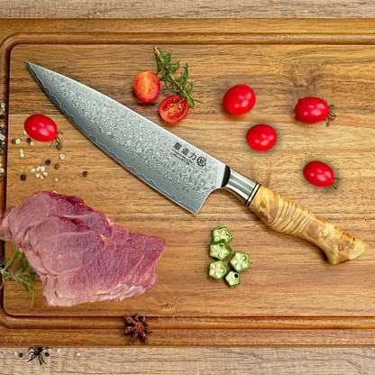 Chefmesser Burl Wood